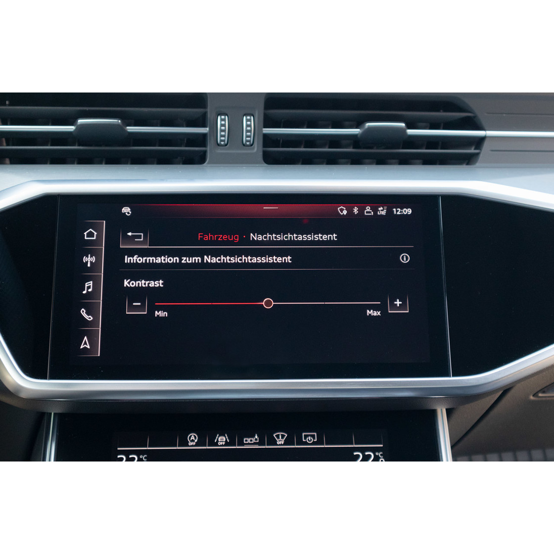 Complete set original night vision assistant for Audi A7 4K